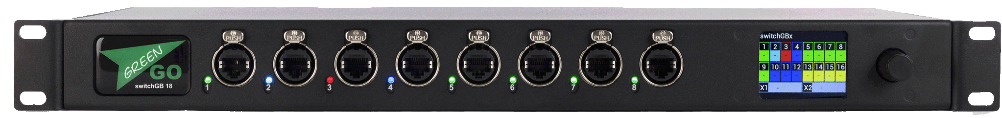 GreenGO 16 poorts Gigabit Switch