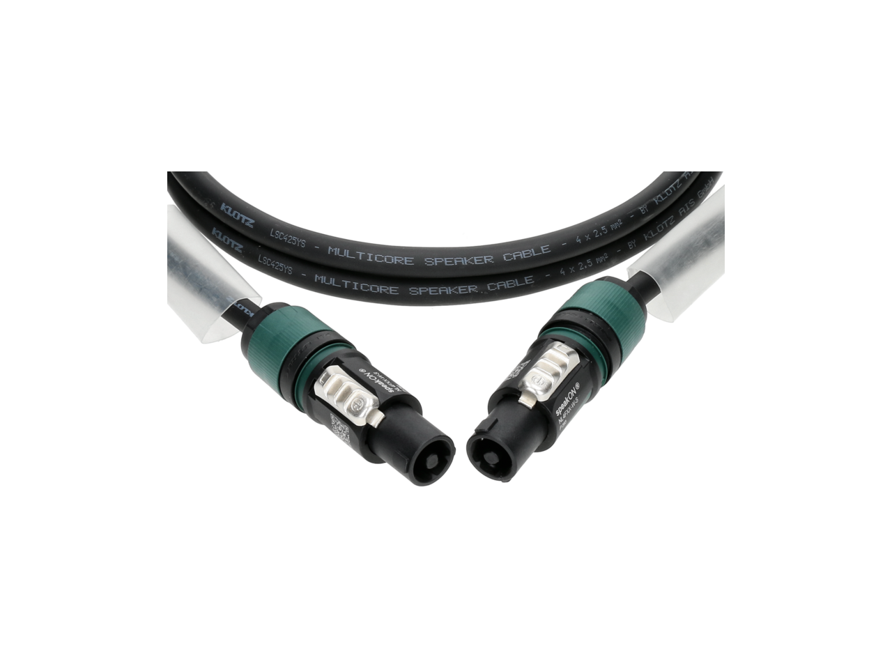 KLOTZ L42Y Speaker Cable bk 20m speakON 4p F/F; NL4FXX; 4 x 2,5mm², foto 2 van 2