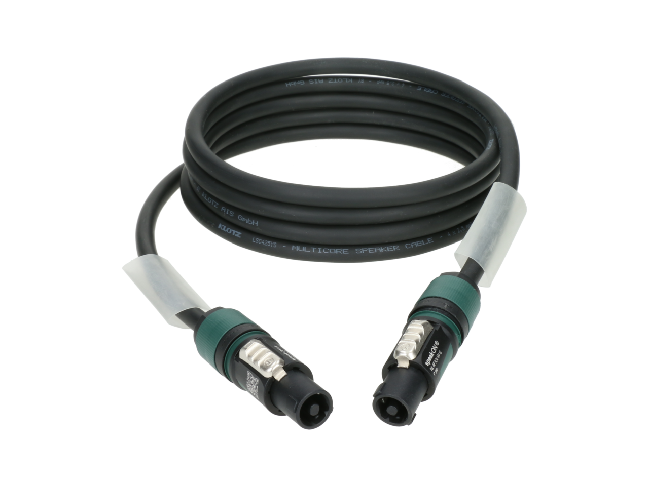 KLOTZ L42Y Speaker Cable bk speakON 4p F/F; NL4FXX; 4 x 2,5 mm²