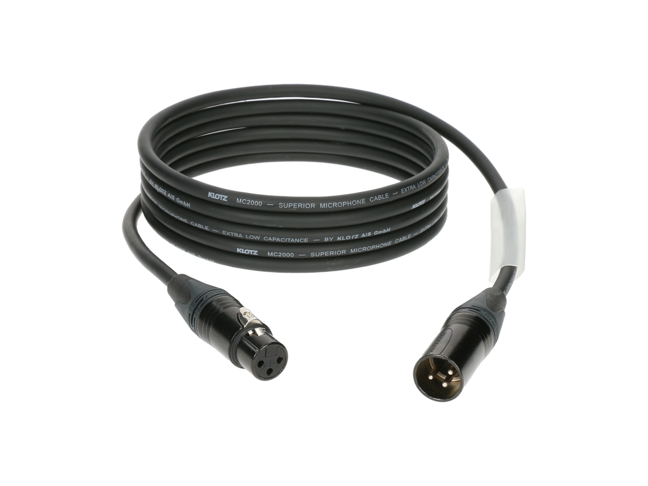 KLOTZ MC2000 Mic Cable bk 5m