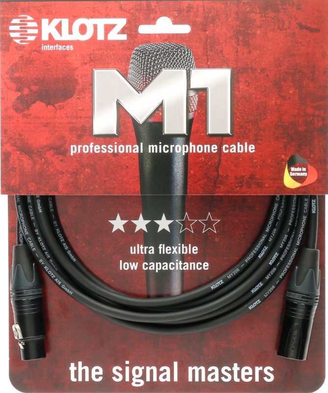 KLOTZ M1 Mic Cable bk 5m