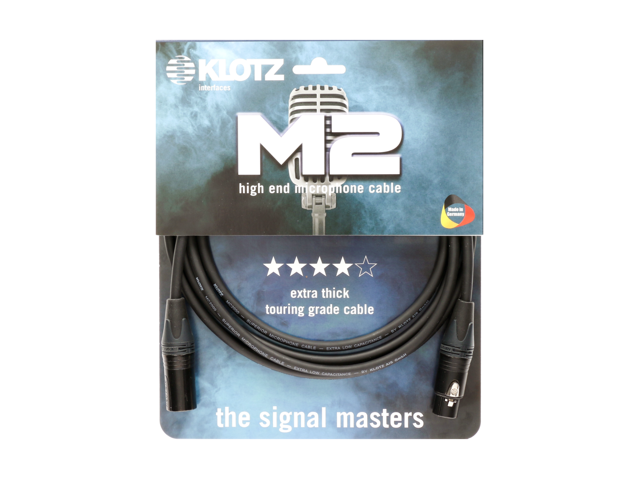 KLOTZ M2 Mic Cable bk 5m