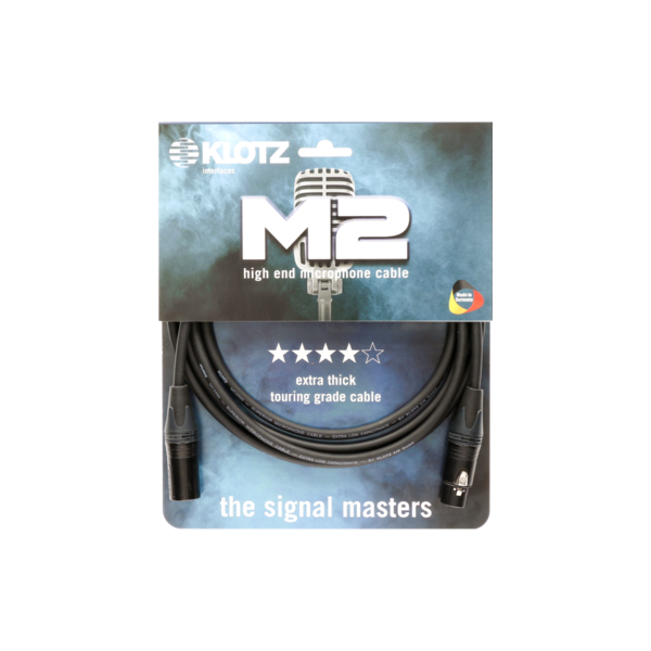 KLOTZ M2 Mic Cable bk 7,5m