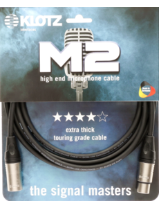 KLOTZ M2K Mic Cable bk 1m