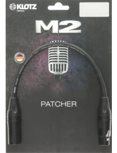 KLOTZ M2 Mic Cable bk