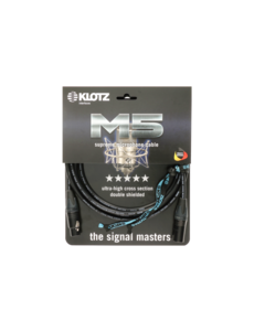 KLOTZ M5 Mic Cable bk