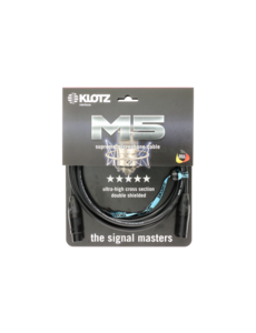 KLOTZ M5 Mic Cable bk 50m