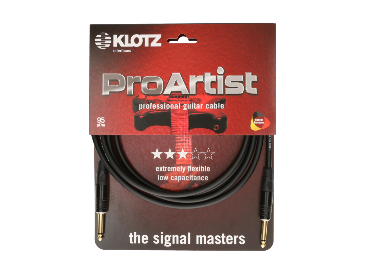 KLOTZ Pro Artist Instr. Cable 9m