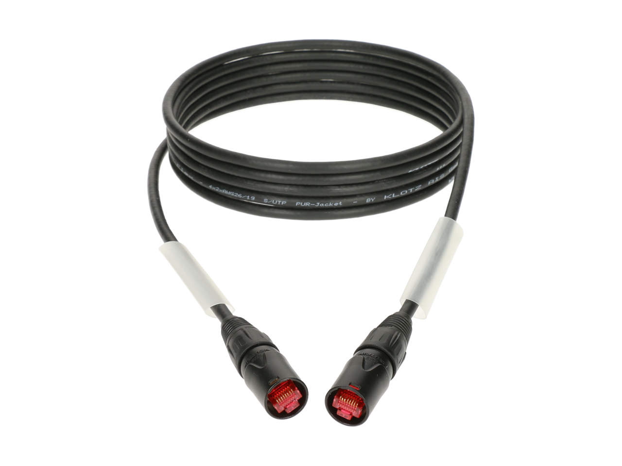 KLOTZ RAMCAT5 cable 10 m, black