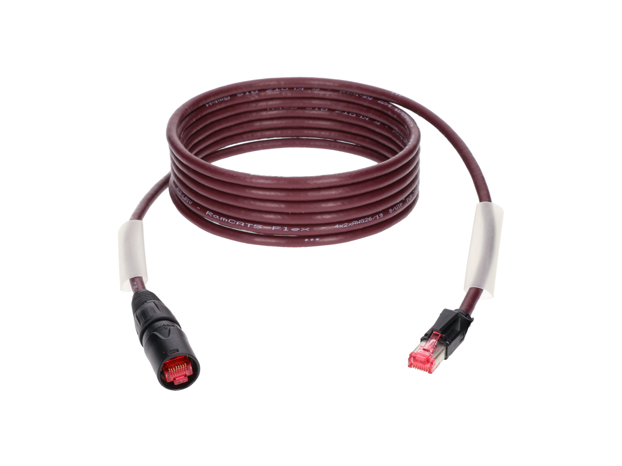 KLOTZ RAMCAT5 cable 0,3 m, violet