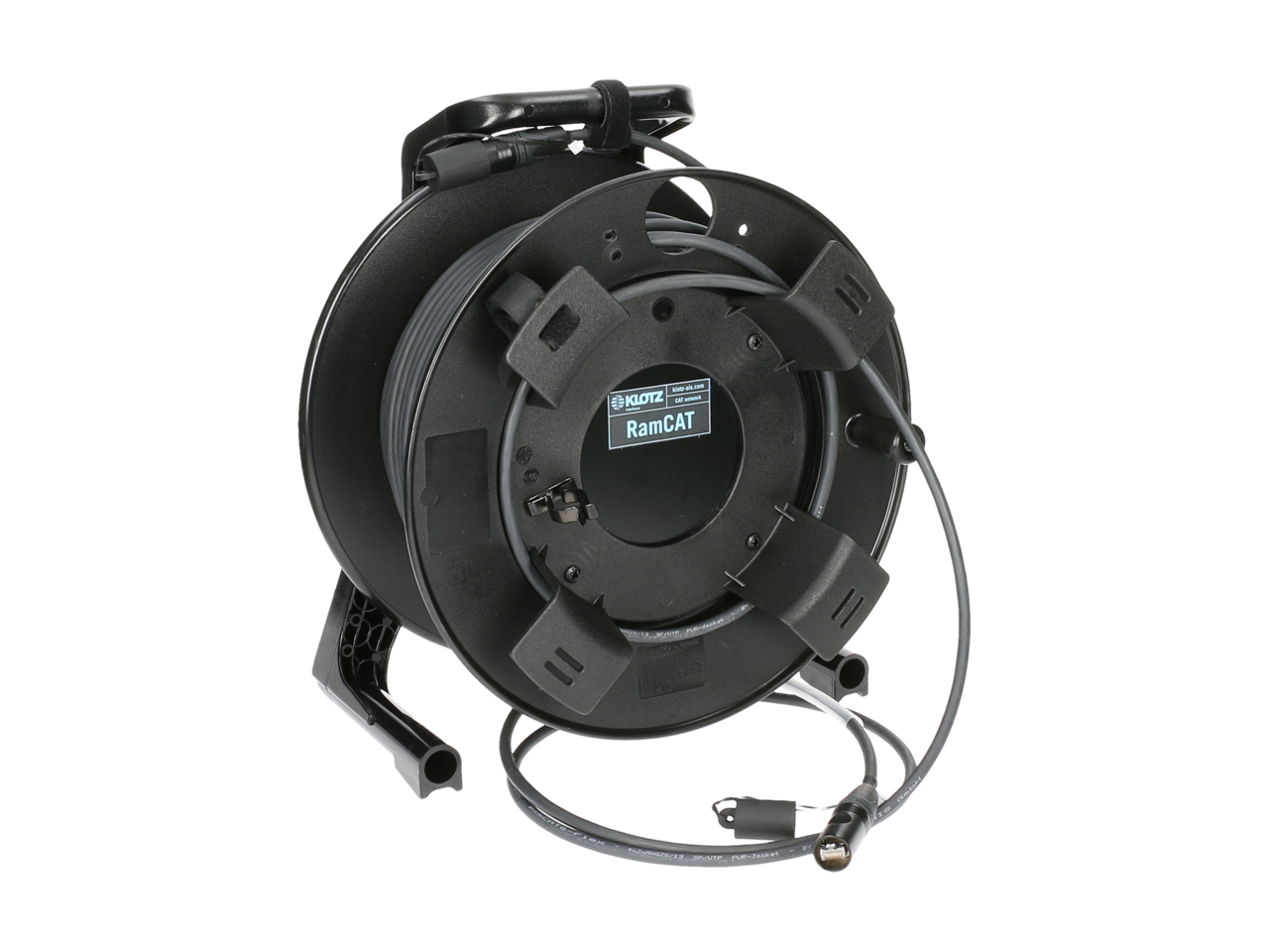 KLOTZ RAMCAT6 Outdoor black 30m on