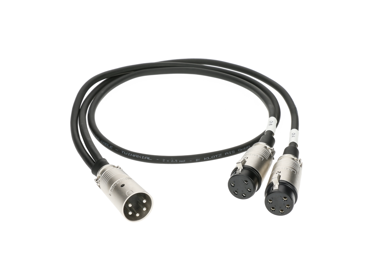 KLOTZ SPUTNIK TOP & SUB speaker adapter EP 5p M - 2 x EP 5p F