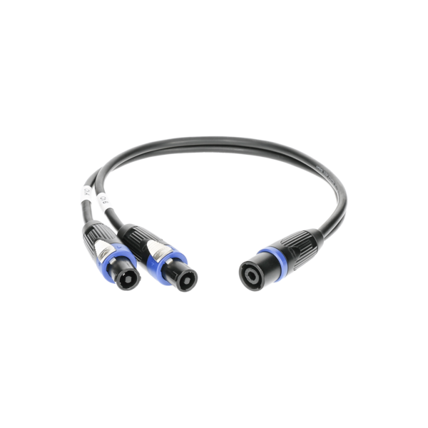 KLOTZ SPUTNIK TOP & SUB speaker adapter speakON 4p M - 2 x speakON 4p F