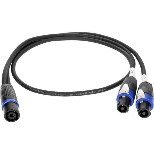KLOTZ SPUTNIK TOP & SUB speaker adapter speakON 4p M - 2 x speakON 4p F