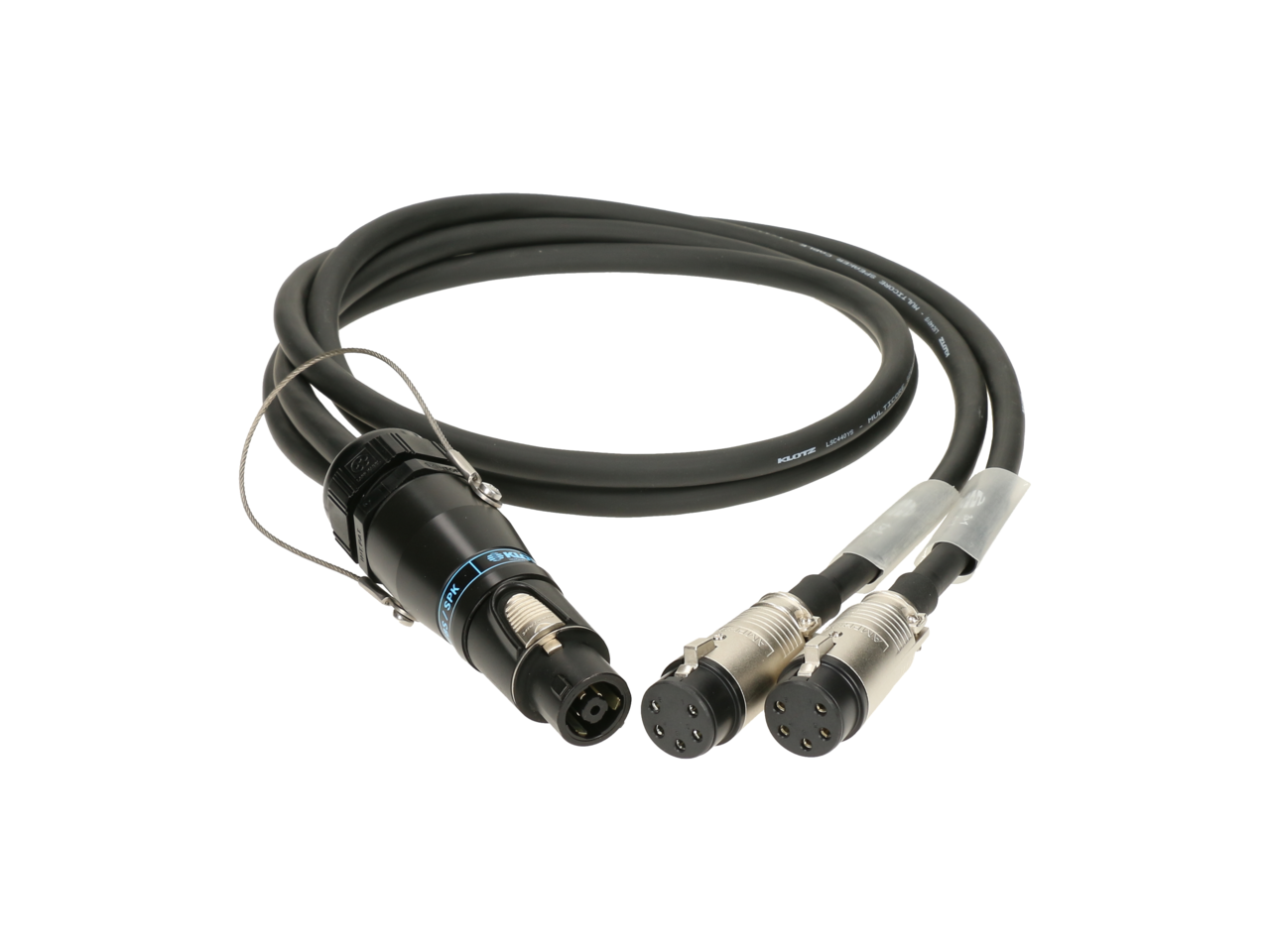 KLOTZ SPUTNIK Y speaker adapter speakON 8p F - 2 x EP 5p F