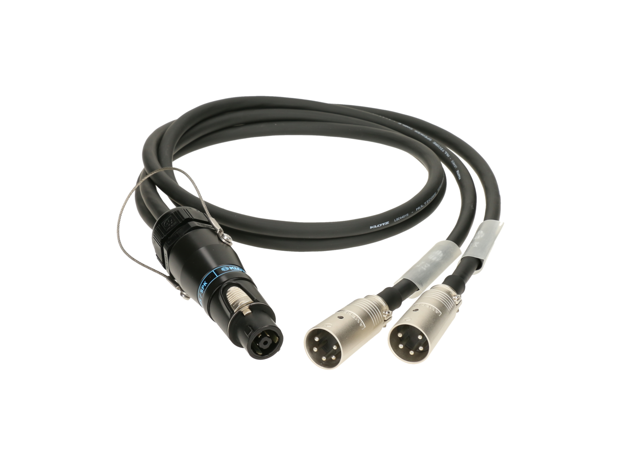 KLOTZ SPUTNIK Y speaker adapter speakON 8p F - 2 x EP 5p M