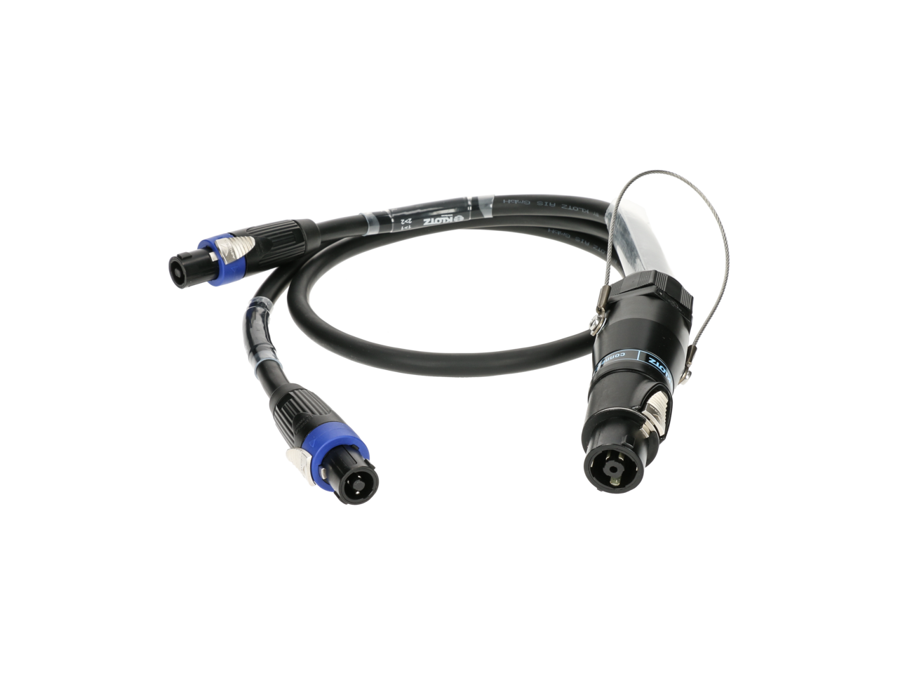 KLOTZ SPUTNIK Y speaker adapter speakON 8p F - 2 x speakON 4p F