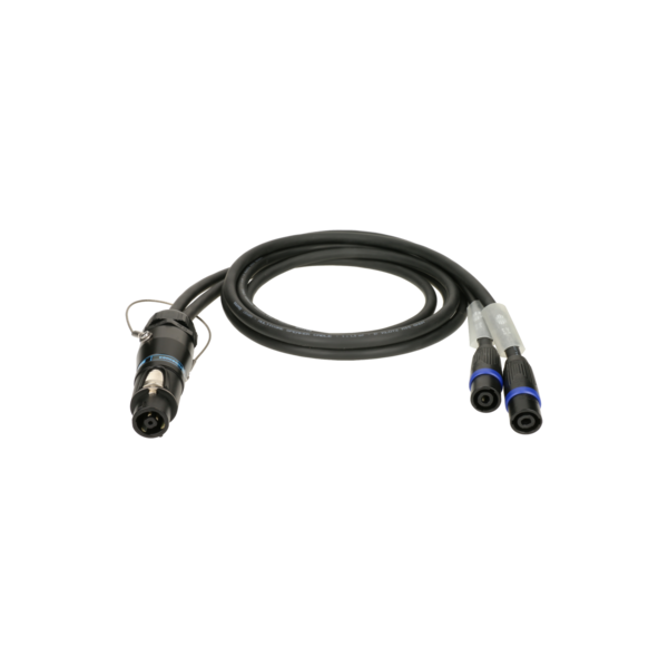 KLOTZ SPUTNIK Y speaker adapter speakON 8p F - 2 x speakON 4p M