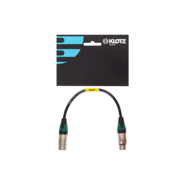 KLOTZ XLR GND LIFT adapter 0,25m
