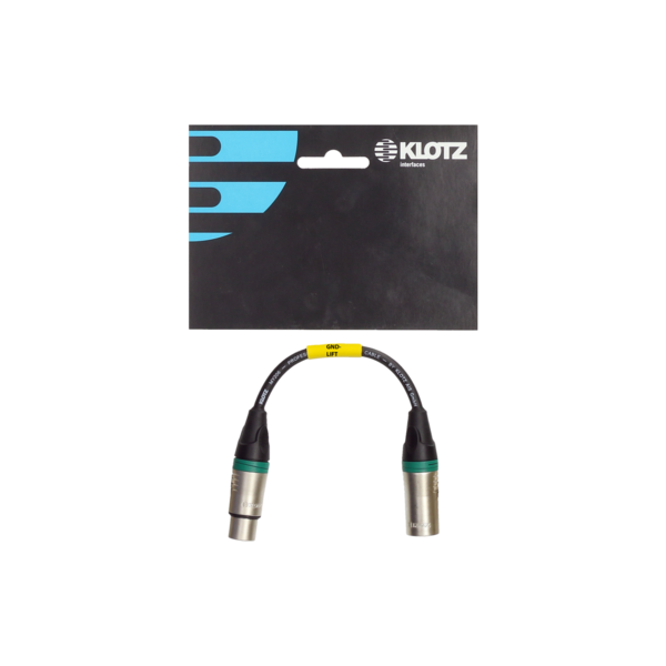 KLOTZ XLR GND LIFT adapter 0,2m