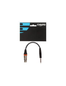 KLOTZ XLR F-Jack 1/4"st. Adapt. 0,2m