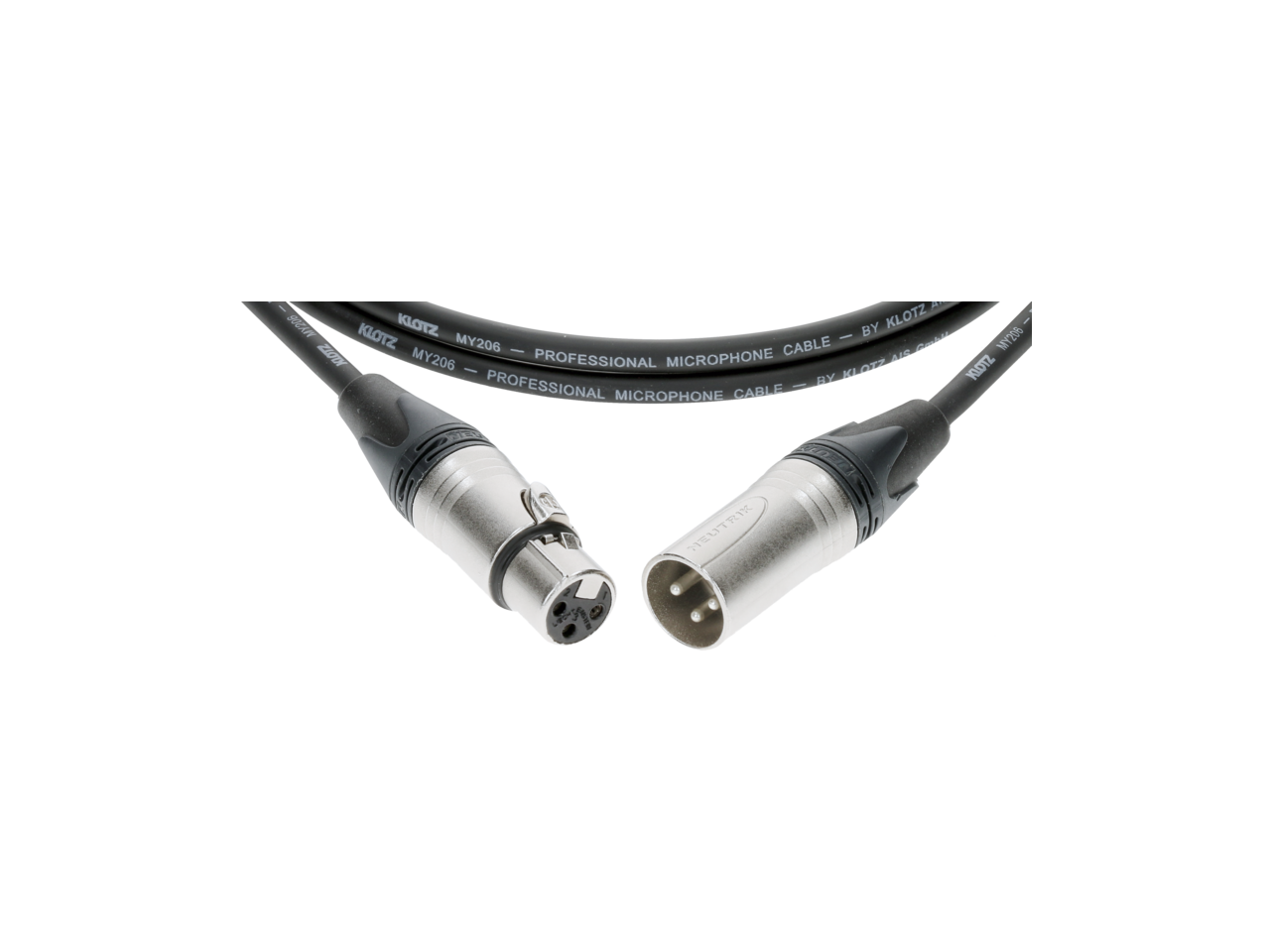 KLOTZ 3m Mic Cable MY206bk, foto 2 van 2