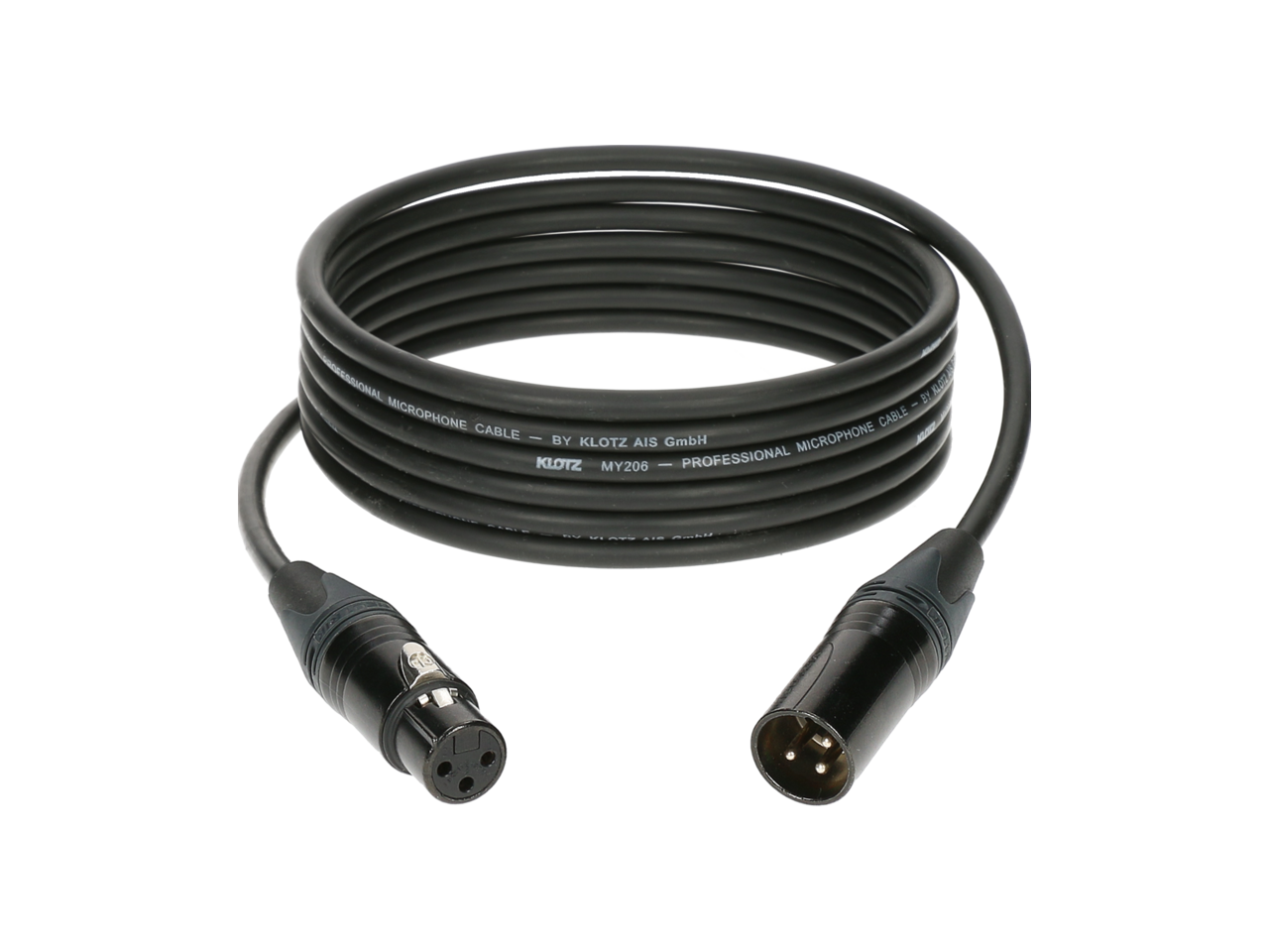 KLOTZ M1 Mic Cable black 1,5m, foto 2 van 5