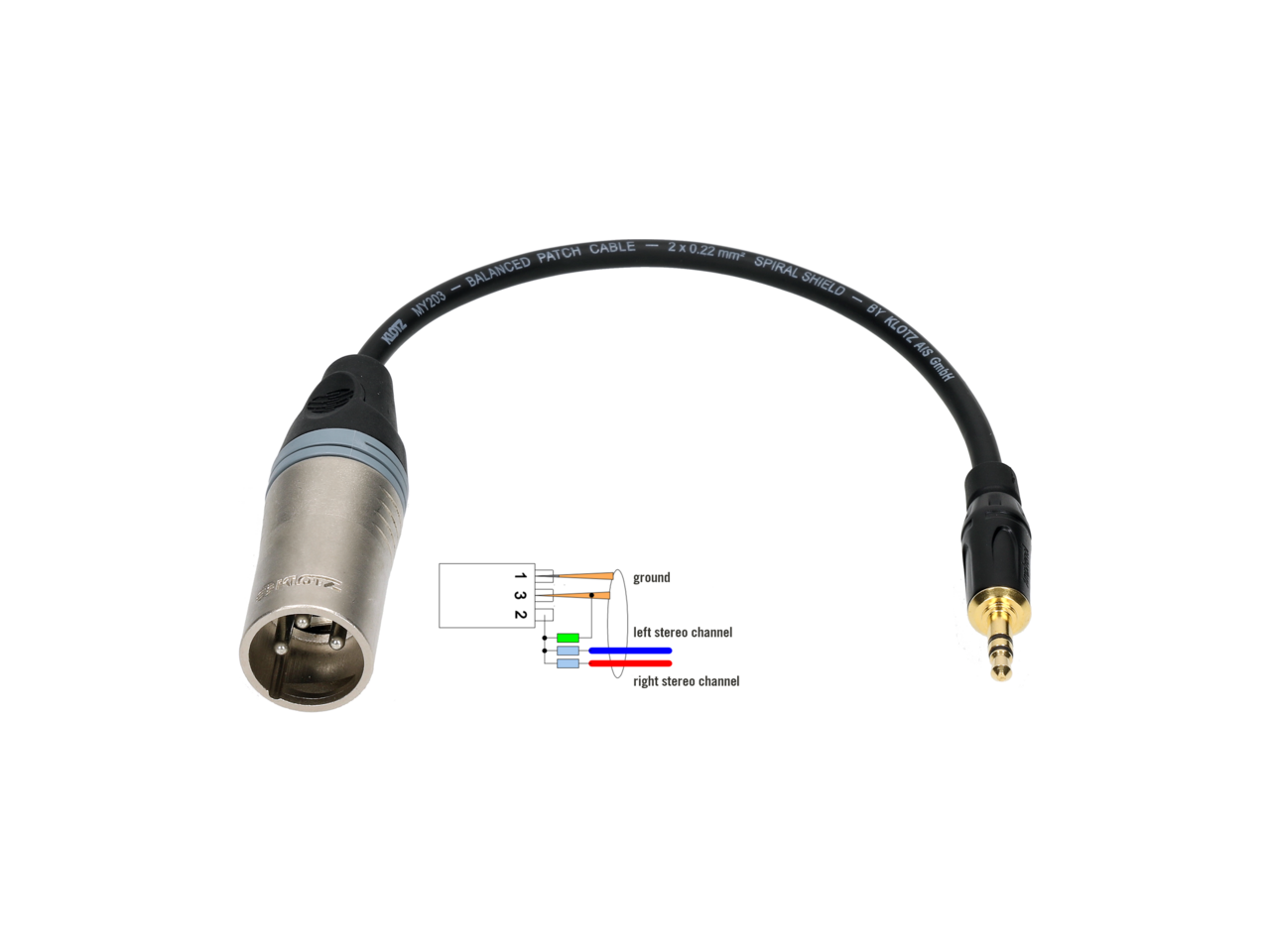 KLOTZ Merge Adapter. 0,2m, foto 2 van 3