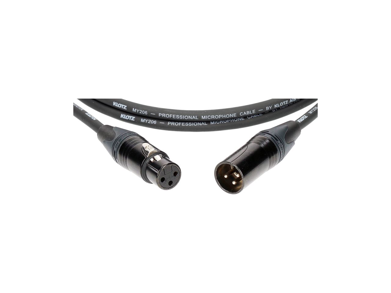 KLOTZ M1 Mic Cable bk 2m, foto 3 van 5