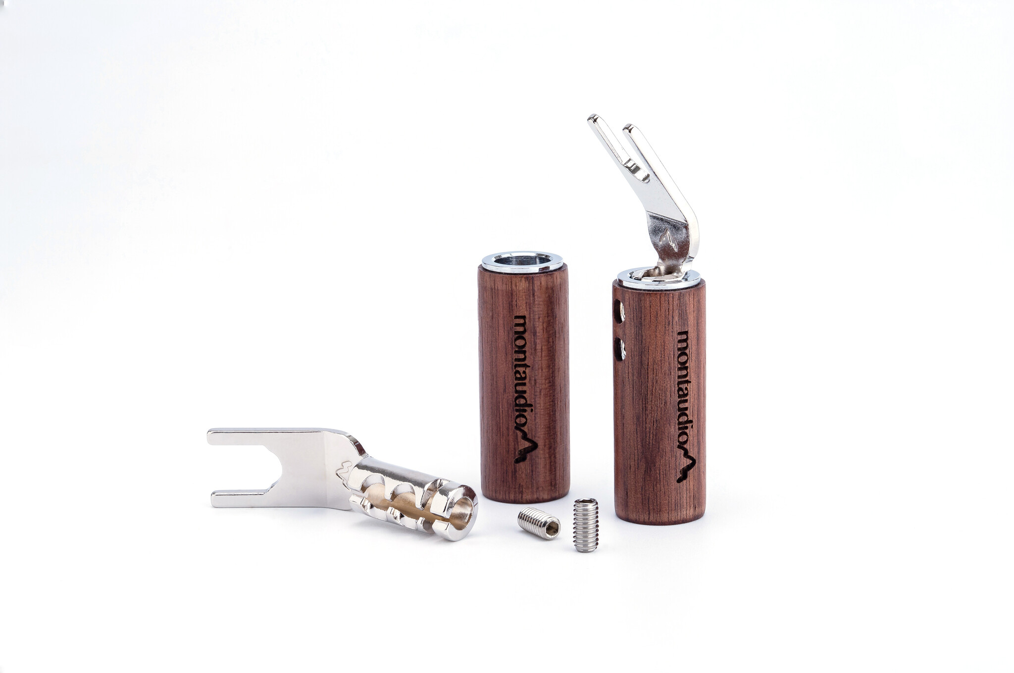 Montaudio Audiofiele Rhodium-Plated Spade-Connector (4PCS), foto 5 van 5