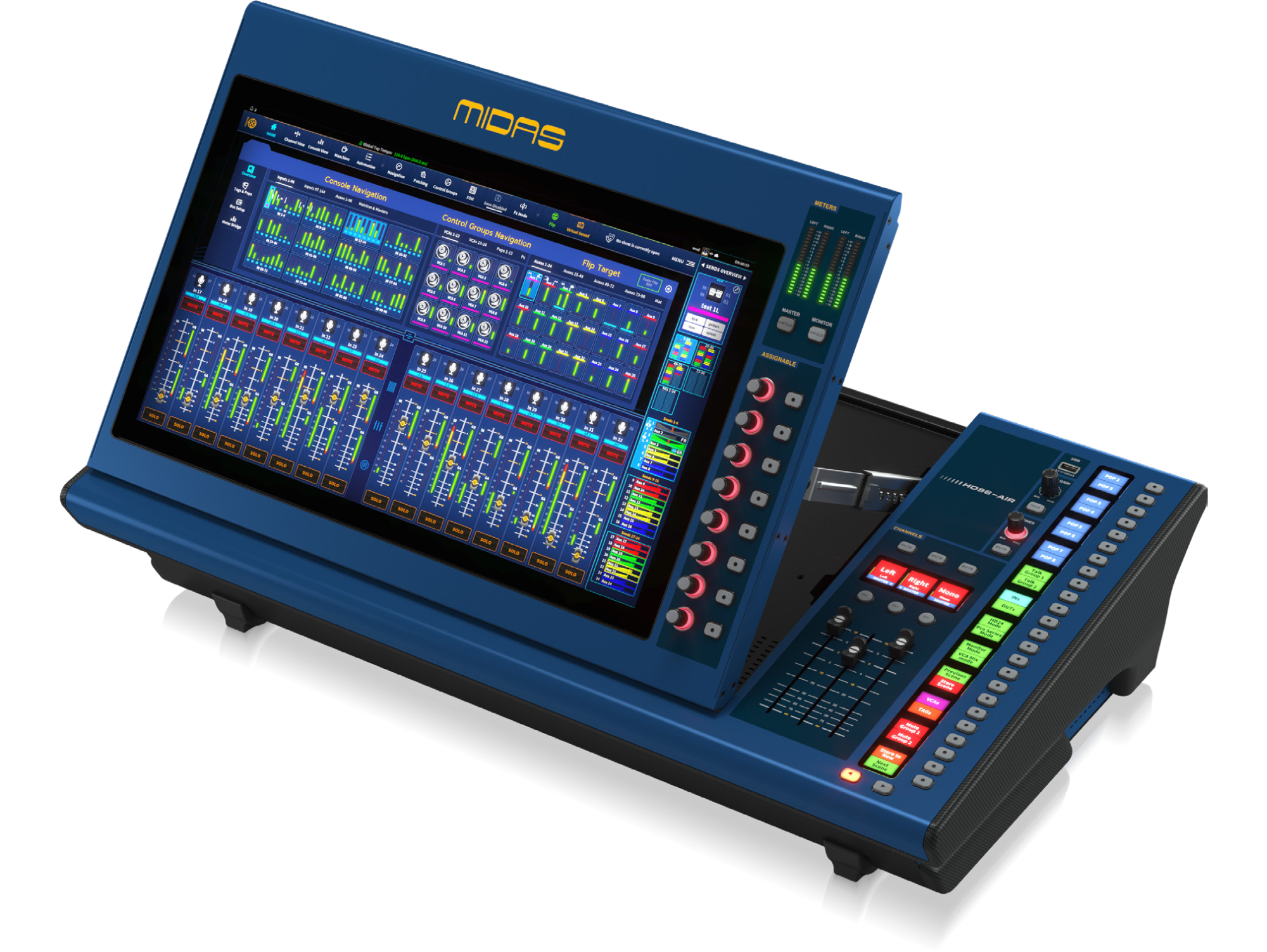 Midas HD-AIR Tour pack - met lichtgewicht koffer