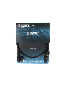 KLOTZ 1,5m Power Cable H05VV-F 3G1.5