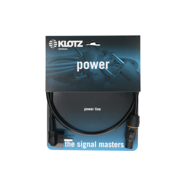 KLOTZ 1,5m Power Cable H05VV-F 3G1.5