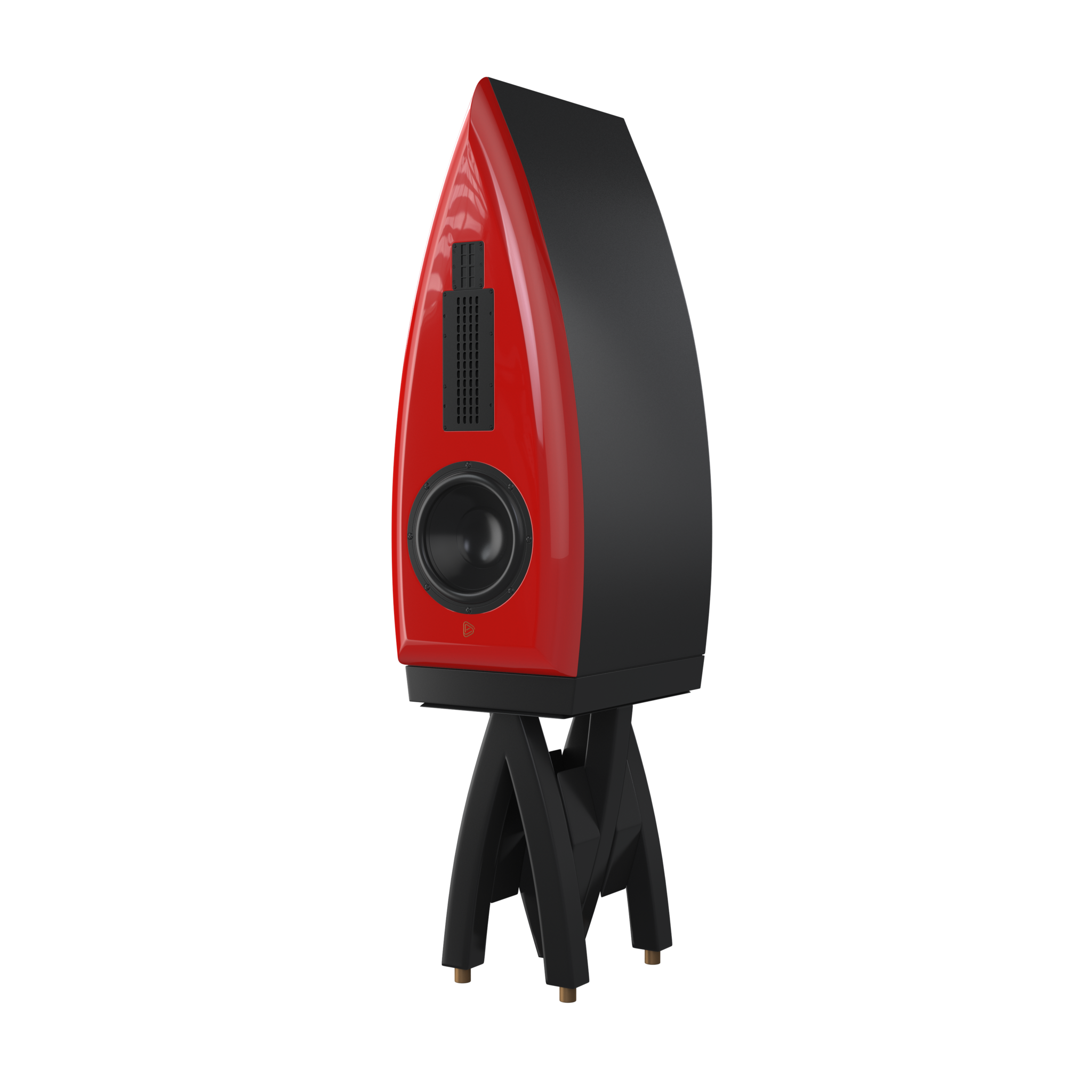 Diora Acoustics Lada 3 Soft touch matt black - Piano Ruby Red