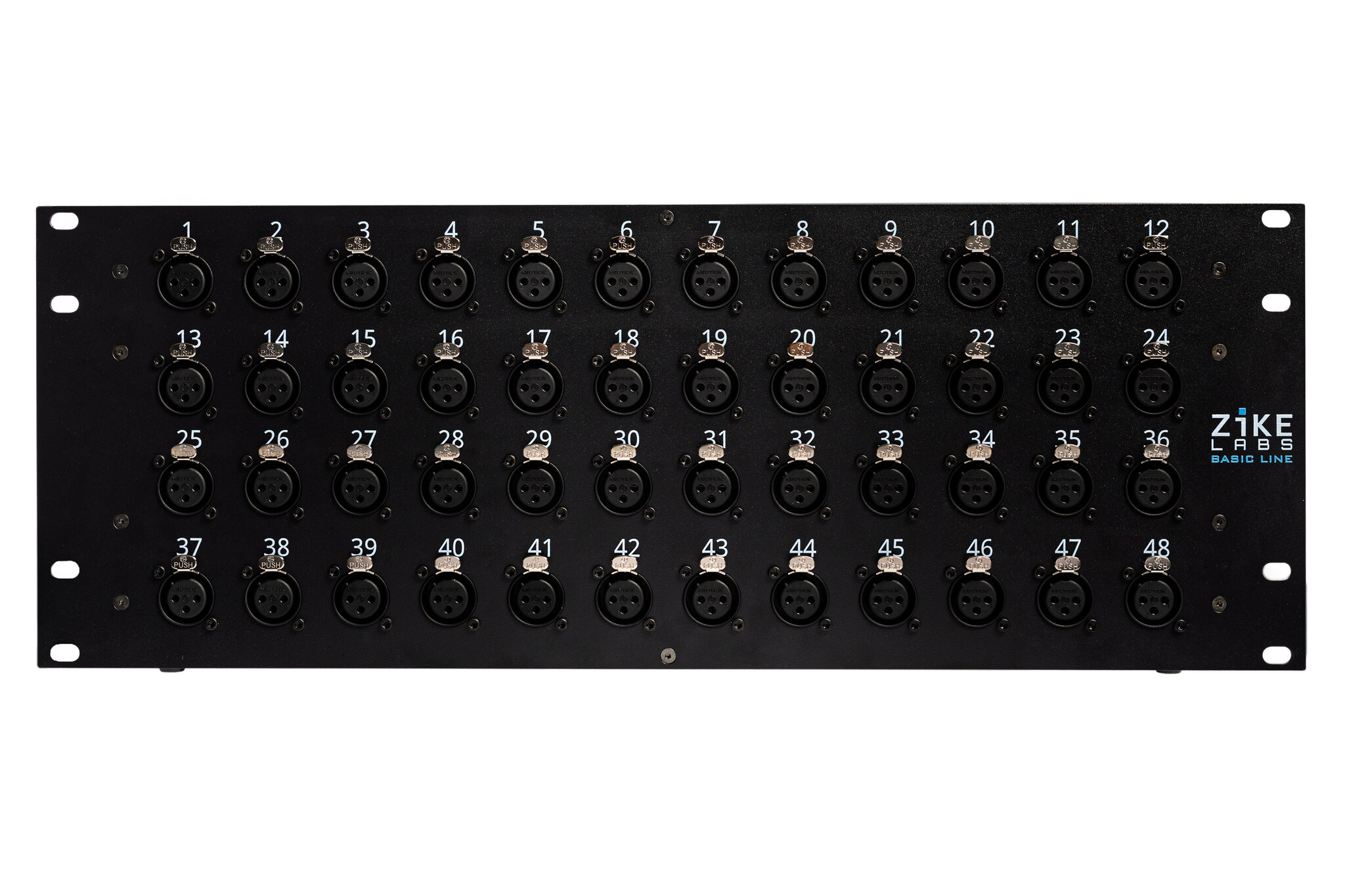 ZiKe Labs Rack splitter with hardwired fanouts, 48ch Plus, foto 5 van 6