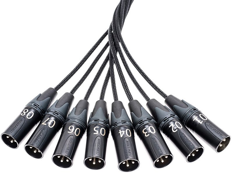 ZiKe Labs Fanout multipin to 8x XLR 20m, Bitner cable, foto 2 van 3