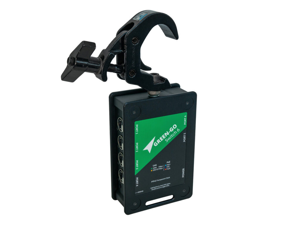 GreenGO Switch 6 poorts POE+ PTPv2 excl. powercord, foto 6 van 6