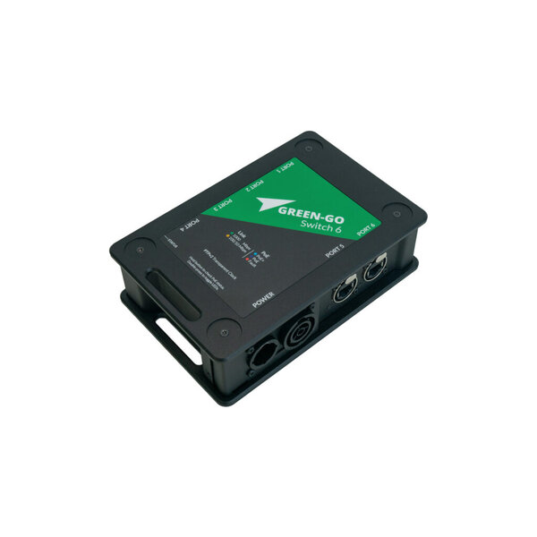 GreenGO Switch 6 ports POE+ PTPv2 excl. powercord