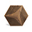 Form at Wood CM-A HEXAGO FLAT TRIANGLE EXTERNAL AMERICAN WALNUT
