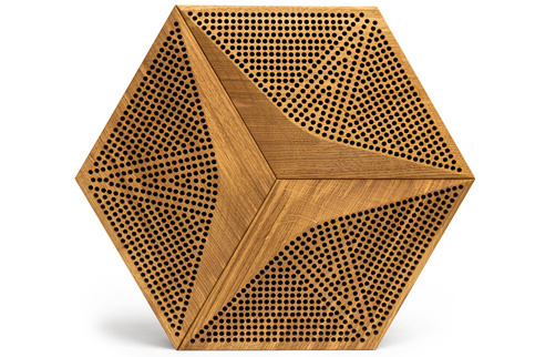 Form at Wood CM-A HEXAGO TRIANGLE EXTERNAL OAK