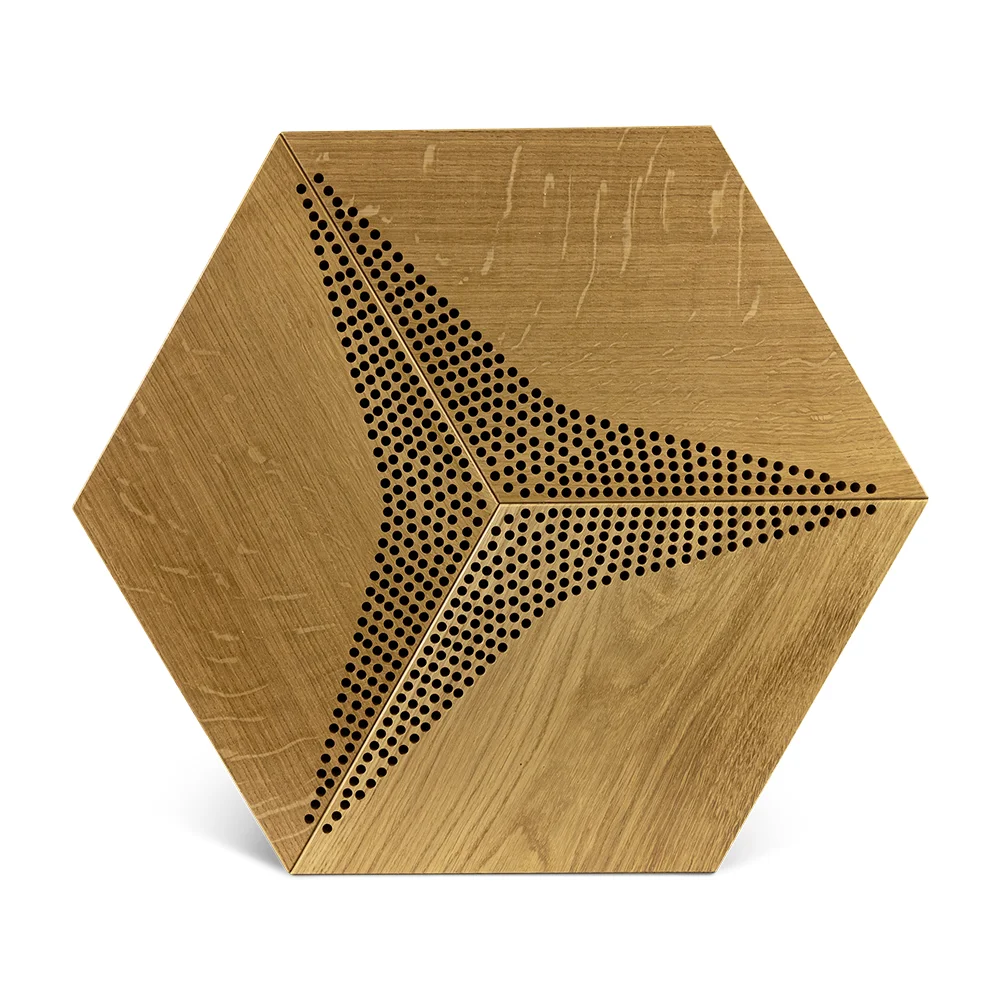 Form at Wood CM-D HEXAGO FLAT TRIANGLE INTERNAL AMERICAN WALNUT