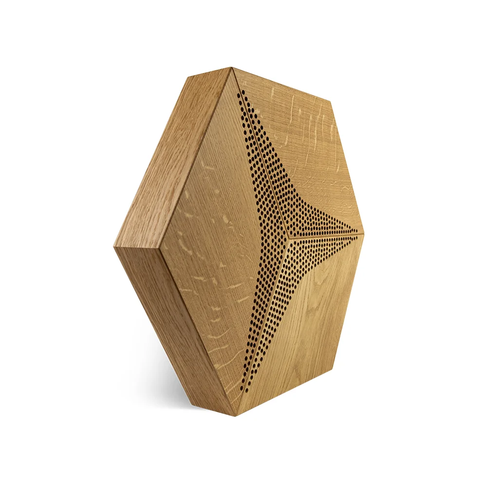 Form at Wood CM-D HEXAGO FLAT TRIANGLE INTERNAL OAK, foto 2 van 6