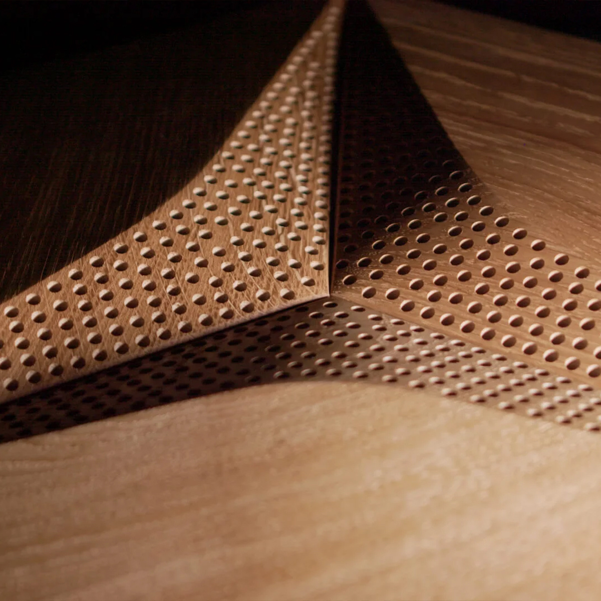 Form at Wood CM-D HEXAGO TRIANGLE INTERNAL OAK, foto 4 van 6