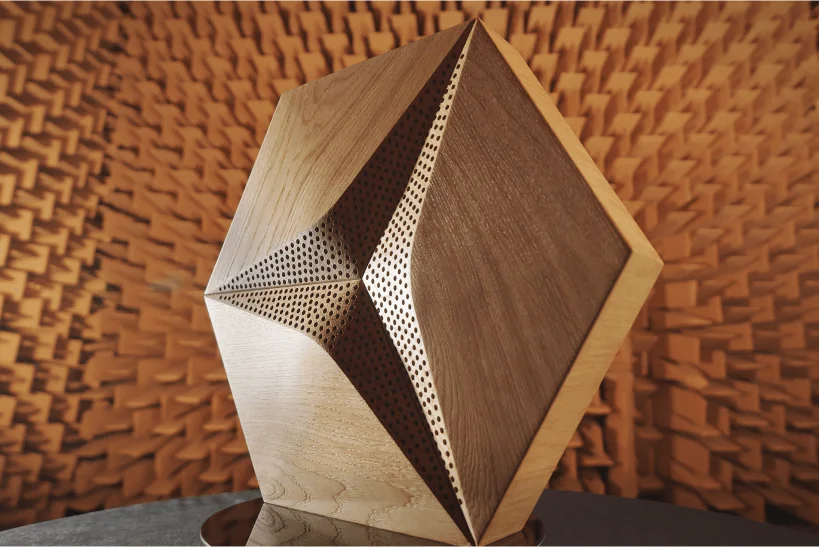 Form at Wood CM-D HEXAGO TRIANGLE INTERNAL OAK, foto 6 van 6