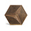 Form at Wood CM-A HEXAGO TRIANGLE EXTERNAL AMERICAN WALNUT