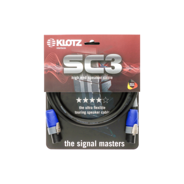KLOTZ SC-5 Speaker-Cable black 30m