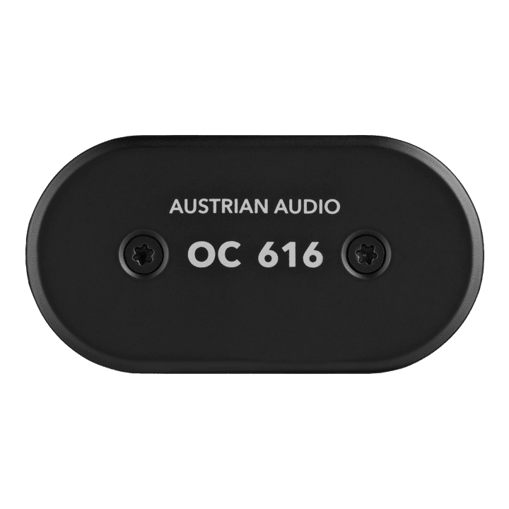 Austrian Audio Includes: OC616 Microphone, OCS6 Spider mount, OCH8 Mic Clip, MSC616 Soft Case, foto 5 van 6