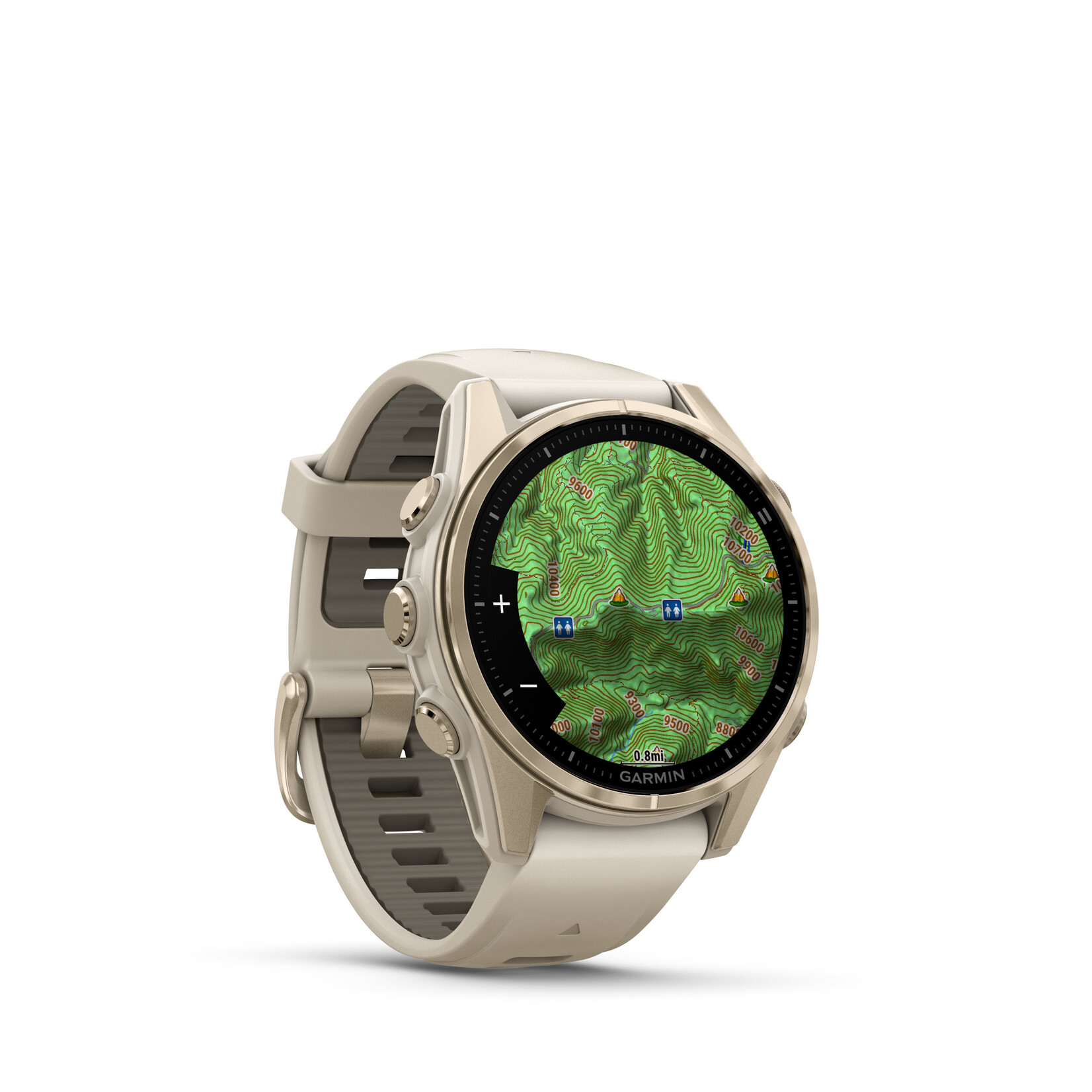 Fēnix® 8 - 43 mm, AMOLED Sapphire, Soft Gold
