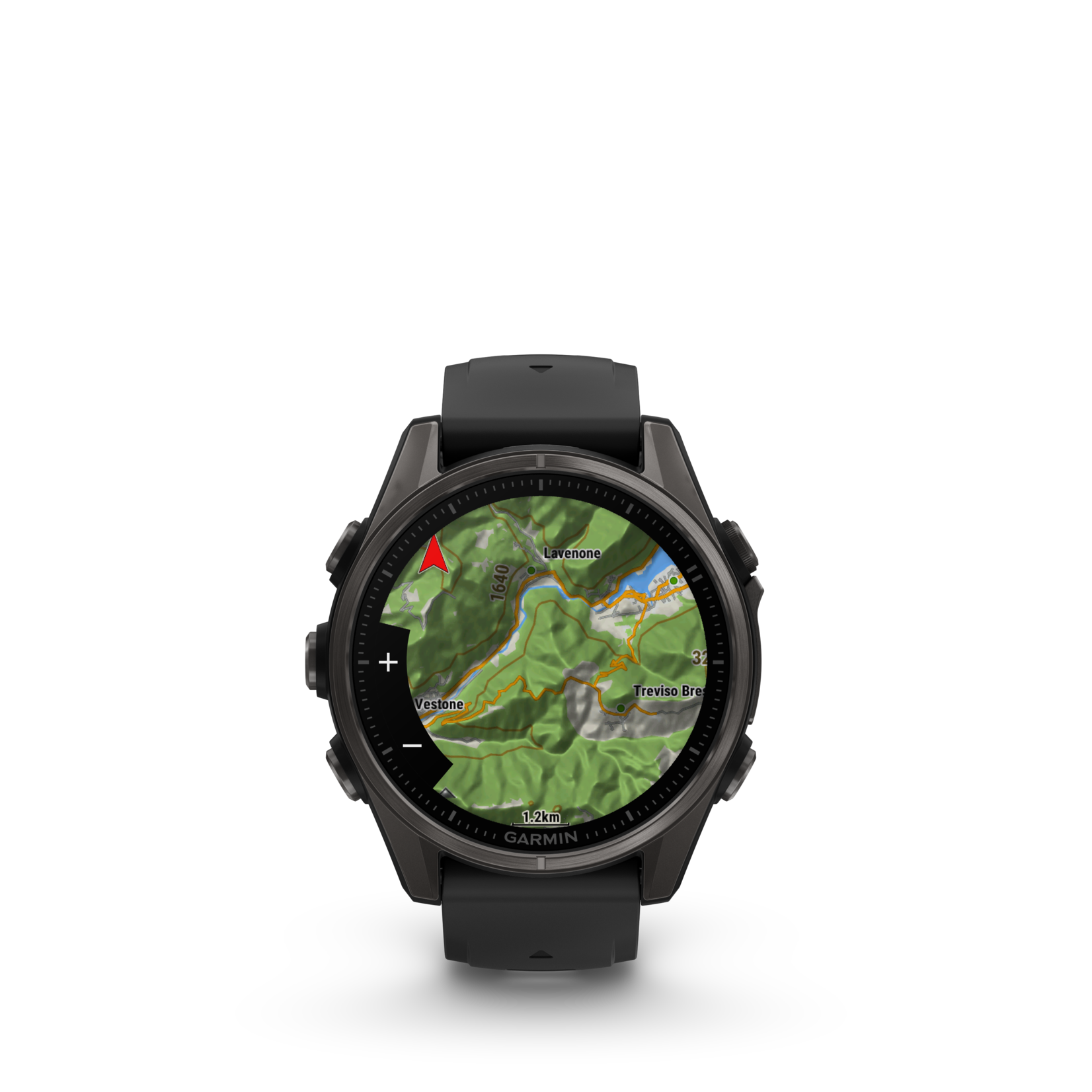 Fēnix® 8 - 43 mm, AMOLED Sapphire, Carbon grey DLC-titanium