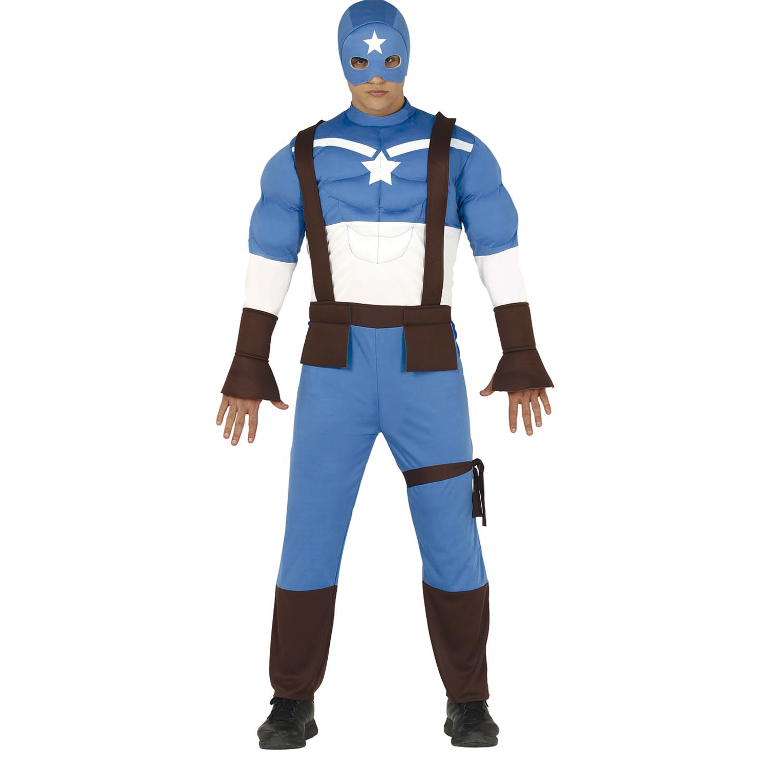 Costume de super-héros musclé - Partywinkel